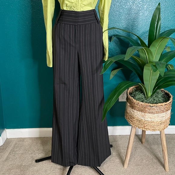 Y2K high rise express designestudio flare trousers size 0 - Picture 2 of 14